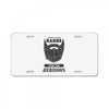 Herisson Beard License Plate