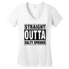 straight outta salty springs Women's V-Neck T-Shirt