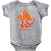 mega fire Baby Bodysuit
