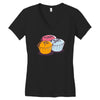treat yo self Women's V-Neck T-Shirt