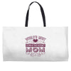 world's most awesome mom Weekender Totes