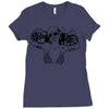 skate or die Ladies Fitted T-Shirt