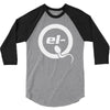 el q white logo 3/4 Sleeve Shirt