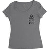 Magnifique With Crown Women's Triblend Scoop T-shirt