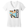 dobre twins dobre brother Women's V-Neck T-Shirt