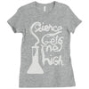 science gets me high Ladies Fitted T-Shirt