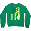 lyme disease awareness Crewneck Sweatshirt