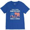 This Is How Americans Take A Knee V-Neck Tee