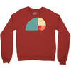 fibonacci golden ratio colorful Crewneck Sweatshirt
