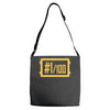 winner winner chicken dinner decal Adjustable Strap Totes