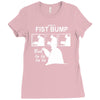 big hero 6 baymax tee fist bump balalala walt disney animation Ladies Fitted T-Shirt