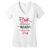 pink beautiful trauma world tour 2018 Women's V-Neck T-Shirt