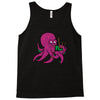 purple octopus playing the bagpipes Tank Top