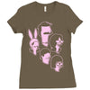 belcher family Ladies Fitted T-Shirt