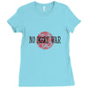 no more war Ladies Fitted T-Shirt