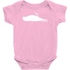 atticus   crow logo Baby Onesie