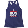 run away rabbit Racerback Tank
