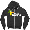 duck norris Zipper Hoodie