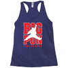 big pun yeeeh baby graphic Racerback Tank