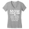 I Love You Mom Women's V-Neck T-Shirt