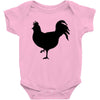 Chicken and Little Chick Baby Bodysuit