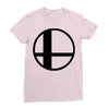 baseball Ladies Fitted T-Shirt