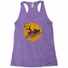 down rowdy the dog Racerback Tank