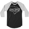 south carolina eclipse 3/4 Sleeve Shirt