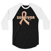 Survivor Of Uterine Cancer 3/4 Sleeve Shirt