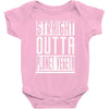 straight outta planet vegeta Baby Bodysuit