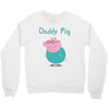 peppa pig  daddy pig Crewneck Sweatshirt