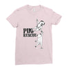 pug rescue Ladies Fitted T-Shirt