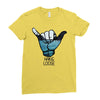 hang loose Ladies Fitted T-Shirt