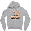 muscle car Zipper Hoodie
