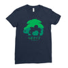 mega grass Ladies Fitted T-Shirt
