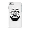 mens grandads bearded iPhone 7 Case