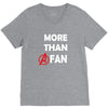 Avengers More Than A Fan V-Neck Tee