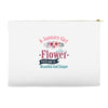 A January Girl Like A Flowers Accessory Pouches