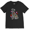 colorful boxer V-Neck Tee