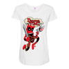 deadpool time Maternity Scoop Neck T-shirt