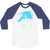 water planet global warming world ocean banksy nature graphic 3/4 Sleeve Shirt