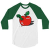 apple burster 3/4 Sleeve Shirt