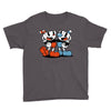 Cuphead and Mugman Youth Tee