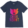 CHECK MEOWT CAT V-Neck Tee