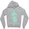 saint patrick made me do it Zipper Hoodie