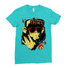 hip hop gorila Ladies Fitted T-Shirt