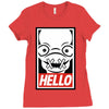 follow me Ladies Fitted T-Shirt
