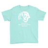 without a moustache einstein proud hirsute mustachioed grooming Youth Tee