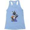 who loves golden retriever. Racerback Tank