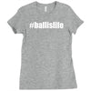 ball is life Ladies Fitted T-Shirt